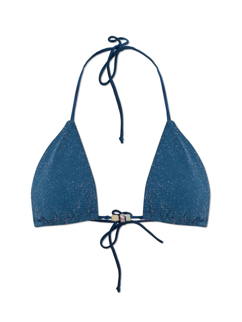 Bond-Eye Ingrid Beaded Triangle Bikini Top